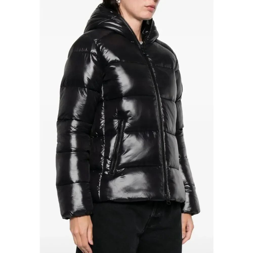 Save the Duck padded black puffer jacket ultra lite size small